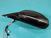 Lusterko lewe Mercedes W213 elektryczny, Europejska, Kod lakieru: 040, Składane elektrycznie, 10+8+1+1 pin europa