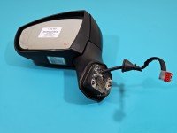 Lusterko lewe pin Ford Kuga Mk1 08-13 HB czarny f8 5d europa