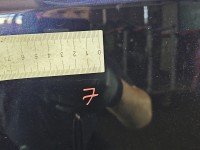 Drzwi tył lewe Honda Jazz III HB 5d granatowy PB83P