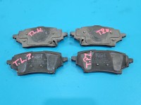 Tarcze hamulcowe tył klocki Toyota Corolla E21 19- 1.8 16V