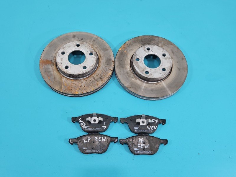 Tarcze hamulcowe przód klocki Ford Focus Mk2 1.6 16V