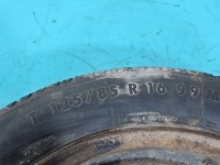 Koło zapasowe 16" dojazdowe dojazdówka Peugeot 5008 I 09-17 Rozstaw śrub: 4x108, Continental, 125 mm, Profil opony: 85,...