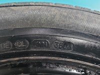 Koło zapasowe 16" dojazdowe dojazdówka Nissan Primera P12 DUNLOP 205/60/R16 5X114,3