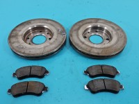 Tarcze hamulcowe przód klocki Citroen C3 II 09-16 1.6 hdi CITROEN