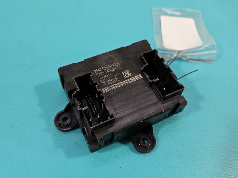 Sterownik moduł Jaguar, Europejska, DRZWI LEWY TYŁ, GX73-14D620-CC JAGUAR XF II X260