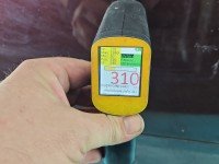 Maska przednia Citroen C4 picasso I 06-13 wiśniowy KHRD