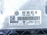 Komputer Sterownik silnika 03G906021AD, 0281012925 Vw Passat B6 2.0 tdi