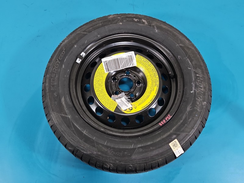 Koło zapasowe 15" dojazdowe dojazdówka Skoda Scala 2019- Rozstaw śrub: 5x100, Hankook, SKS1538225, 195/65 R 15 6J, et35...