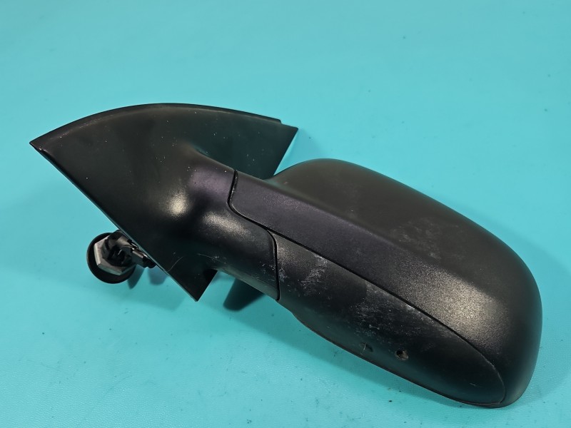 Lusterko lewe pin Seat Arosa HB 3d kolor czarn y europa