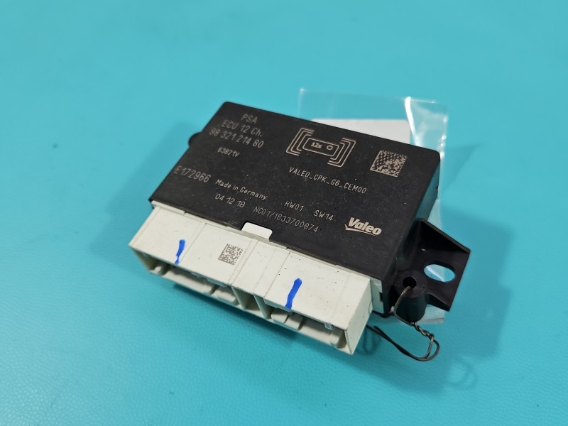 Sterownik parkowania PDC Peugeot 508 II 18- 9832121480