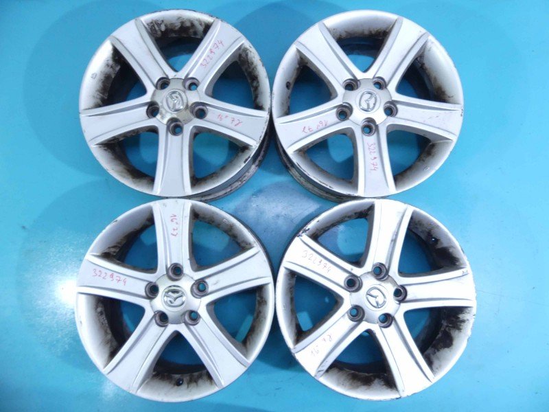 4X alufelgi felgi 16" komplet MAZDA 5 05- R16