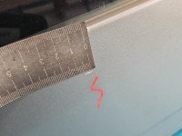 Klapa tył Smart Forfour I 04-06 HB 5d srebrny EB4 EAS