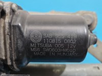 Silniczek Silnik wycieraczek przód Vw Passat B7 Europejska, 3pin/ z mechanizmem 3AB955023 3AB955419, 3AB955023