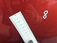 Drzwi przód prawe Skoda Fabia I 5d bordowy 9770 LF3T