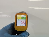 Drzwi tył lewe HYUNDAI i20 II 14-20 HB 5d biały POLAR WHITE BMS