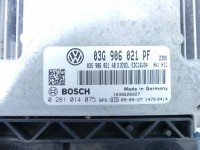 Komputer Sterownik silnika Vw Caddy III 2K 03G906021PF, 0281014075 1.9 tdi