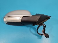 Lusterko prawe Vw Passat B5 malowana, elektryczny, Europejska, 9pin. Składane elektrycznie europa