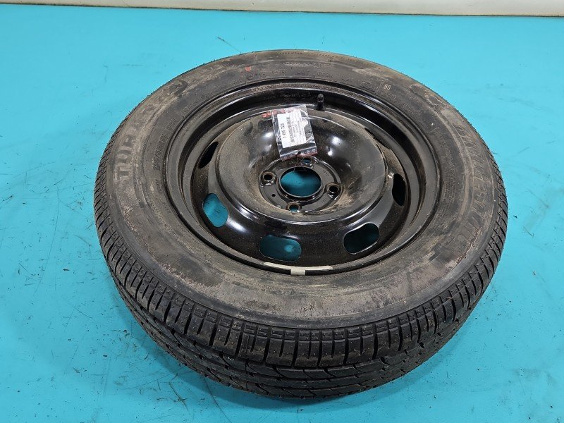 Koło zapasowe 15" dojazdowe dojazdówka Peugeot 307 Rozstaw śrub: 4x108, Bridgestone, 195 mm, Profil opony: 65, 4X108, 195/65... Koło zapasowe 15" dojazdowe dojazdówka Peugeot 307 Rozstaw śrub: 4x108, Bridgestone, 195 mm, Profil opony: 65, 4X108, 195/65...