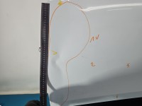 DRZWI PRZÓD LEWE KIEROWCY Renault Kadjar 5d biały DV369