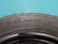 Koło zapasowe 17" dojazdowe dojazdówka Audi A4 B6 Rozstaw śrub: 5x112, Otwór centralny: 57,1, Goodyear, 125 mm, Profil...