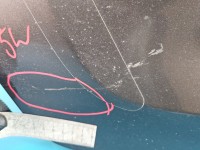 Drzwi tył prawe Kia Sportage III 10-15 HB 5d brązowy d5