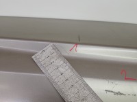 Drzwi tył lewe Citroen Nemo HB 5d beżowy KCH