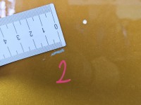 Drzwi tył lewe Suzuki Vitara II 2015- HB 5d złoty DBH