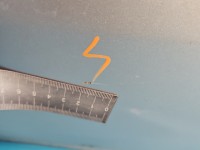 Drzwi tył prawe Alfa romeo 159 sedan 4d srebrny 565/A