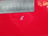DRZWI PRZÓD PRAWE PASAŻERA Toyota Aygo 05-14 3d czerwony 3P0