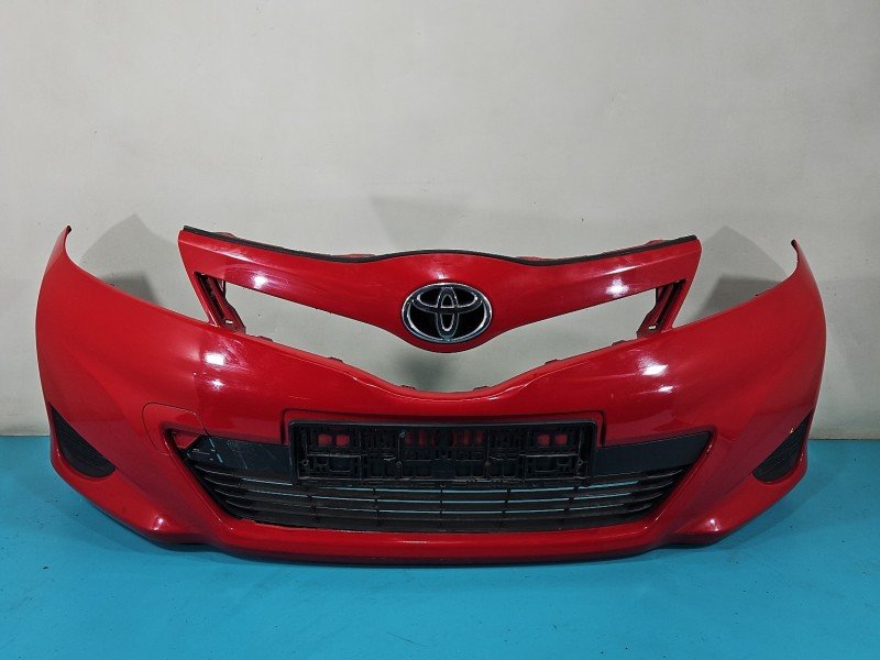 Zderzak przód Toyota Yaris III czerwony 3P0 Zderzak przód Toyota Yaris III czerwony 3P0