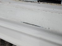 Próg lewy SŁUPEK ŚRODKOWY B Toyota Aygo II 14-22 HB 5d biały 068