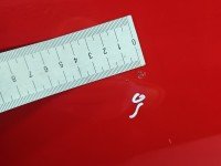 Drzwi przód prawe Peugeot 206 3d czerwony KKN