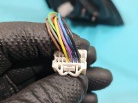 Lusterko lewe pin Nissan Qashqai II J11 13-21 HB 5d kolor brązowy CAP G europa