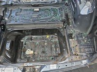 Pas tylny podłoga bagażnika Mercedes W213 wanna kombi ćwiartka