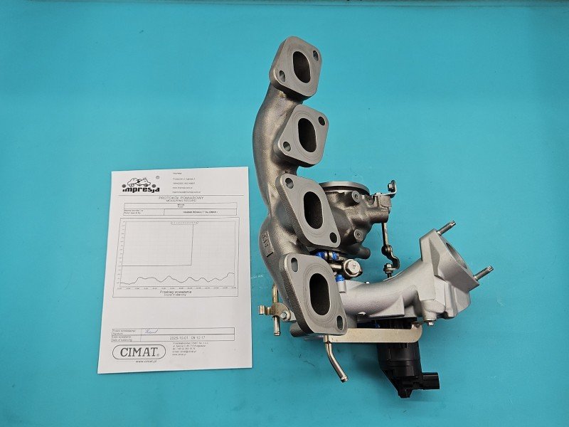 Turbosprężarka Regenerowana Renault Talisman 827388-12, NGT14462, PN14411BV84B 1.6 TCe 150KM Turbosprężarka Regenerowana Renault Talisman 827388-12, NGT14462, PN14411BV84B 1.6 TCe 150KM
