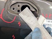 DRZWI PRZÓD PRAWE PASAŻERA Fiat Linea 4d szary 695/A