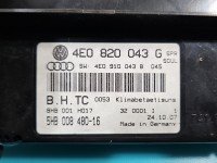 Konsola panel nawiewu Audi A8 D3 4E0820043G, 4E0910043B