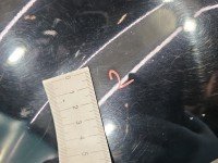 Błotnik przód lewy Ford Maverick II 01-07 czarny