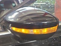 Lusterko lewe pin Vw Jetta VI sedan czarny 4d europa