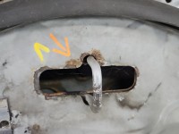 Maska przednia Mitsubishi Outlander I srebrny, A31