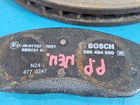 Tarcze hamulcowe przód klocki Hyundai Santa Fe I 2.4 16V średnica 294mm, grubość 25mm,plus klocki Bosch