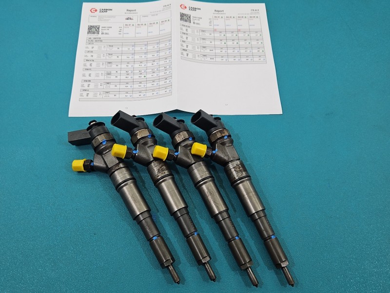 TESTOWANY Wtryskiwacz komplet BMW E87 0445110209 2.0d (M47D20)