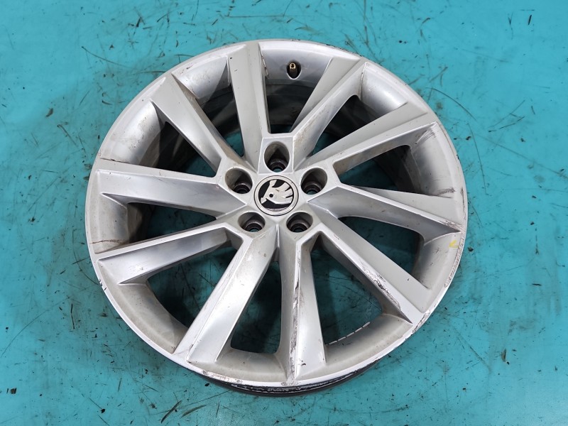 Felga aluminiowa 17" Skoda Scala 19- alufelga Szerokość felgi: 6.5", Rozstaw śrub: 5x100, imprk1559348, Waga produktu z...