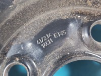 Koło zapasowe 14" dojazdowe dojazdówka Suzuki Ignis Rozstaw śrub: 4x100, Continental, 165 mm, Profil opony: 70, Rok...
