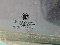 Szyba drzwi tył prawa Fiat Doblo II HB
