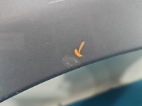 Błotnik przód prawy Fiat Grande Punto srebrny 595/A