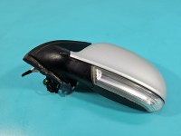 Lusterko lewe Vw Golf VI 6pin, źle spasowana obudowa SREBRNY LA7W TYLKO KOMBI europa
