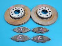 Tarcze hamulcowe przód klocki 288MM Seat Leon III 12- 2.0 tdi