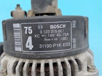 TEST Alternator Honda Civic VI 0123315007 1.4 16V