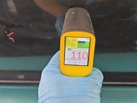 DRZWI PRZÓD PRAWE PASAŻERA Vw Polo III 6N 3d czarny LC9Z